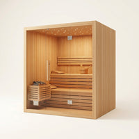 Solstice Elite Horizon Indoor Sauna — Studio Shot
