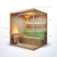 Solstice Elite Horizon Indoor Sauna — How It Works